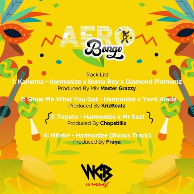 AUDIO Harmonize – Afro Bongo EP MP3 DOWNLOAD