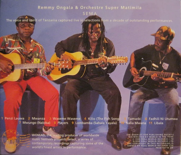 MP3 DOWNLOAD Remmy Ongala Ft Orchestre Super Matimila - Dodoma