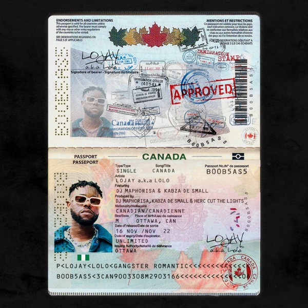 MP3 DOWNLOAD Lojay Ft DJ Maphorisa & Kabza De Small – Canada