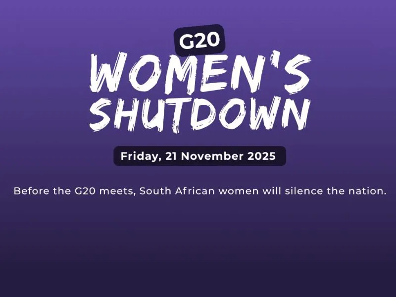 South Africa National Shutdown Set for 21 November Over GBV Crisis