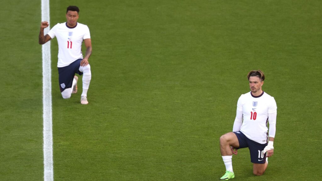 England squad are 'totally united' in continuing to take a knee at Euro 2020