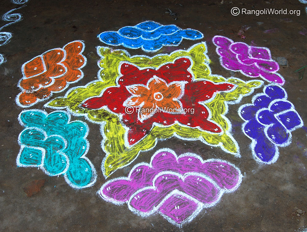 30 Best Rangoli Designs With Dots in 2023