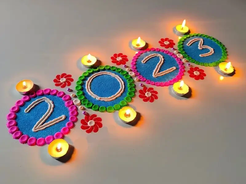 40 Easy Rangoli Designs For Diwali in 2023