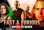 Fast and Furious Movies in Order