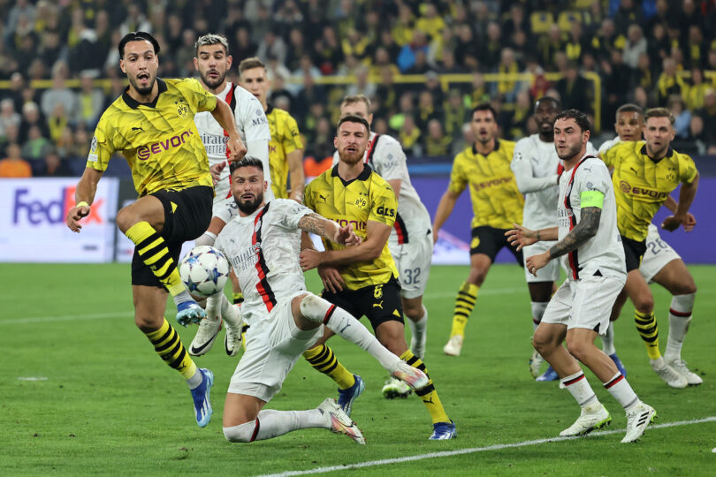 AC Milan Vs. Borussia Dortmund Free Betting Tips