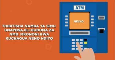 Jinsi ya Kujisajili NMB Bank Kuptia ATM