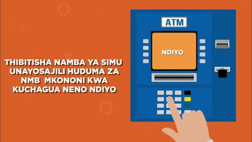 Jinsi ya Kujisajili NMB Bank Kuptia ATM