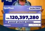 Kwa Dau la TZS 700 tu, Maulid Hakika Ashinda Milioni 120 Kupitia Mchezo wa Maverick wa SportPesa Kasino