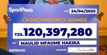 Kwa Dau la TZS 700 tu, Maulid Hakika Ashinda Milioni 120 Kupitia Mchezo wa Maverick wa SportPesa Kasino