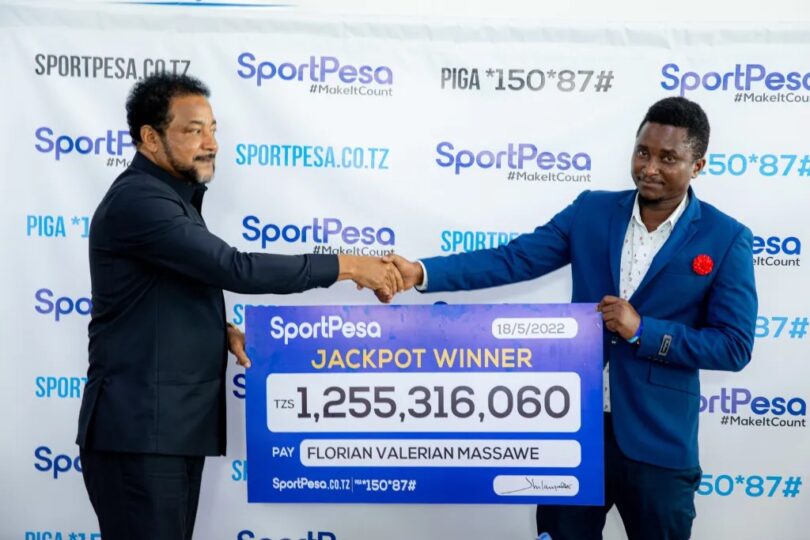 SportPesas Supa Jackpot Reaches Tzs 1.28 billion: Tanzanias Leading Platform for Life-Changing Wins