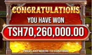 Dau la TZS 10,000 laibadilika kuwa TZS 70 milioni kwenye SportPesa Kasino Sleeping Dragon — unaweza kuwa mshindi anayefuata