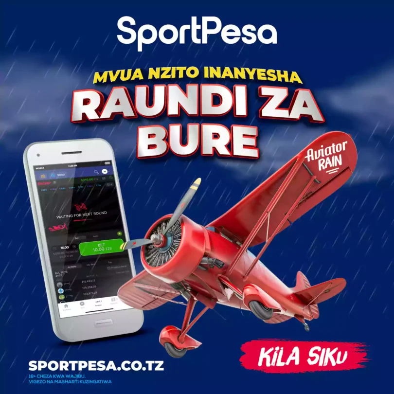 Mvua ya freebets: Aviator yajaza simu za Watanzania na zawadi za kila siku za bure!