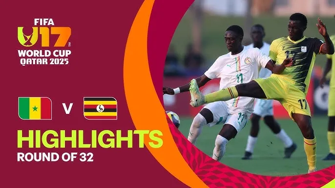 Senegal U-17 vs Uganda U-17: Uganda Shock the Champions in Round of 32